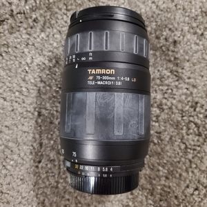 Tamron telephoto lens 75-300mm